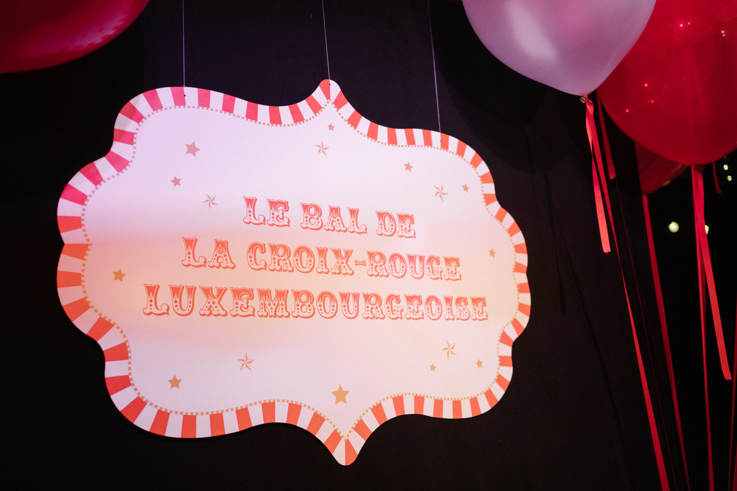 Shine a light event agency Luxembourg - Creates immersives experiences - The circus Red Cross Ball